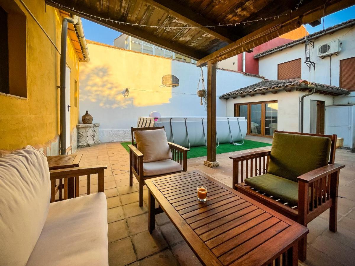 Medina de Ríoseco Casa El Arrabal, Casa Con Chimenea, Piscina Y Patio 빌라 외부 사진